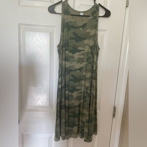 Large old navy camo dress